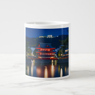 富士山と紅葉( Mount Fuji and autumn leaves) Large Coffee Mug