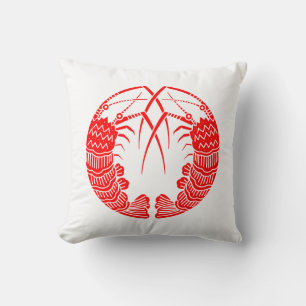 対い海老の丸 CUSHION