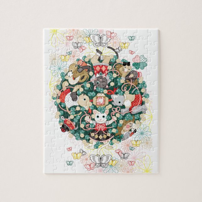 幸せコレクション（Happy Collection） Jigsaw Puzzle (Vertical)
