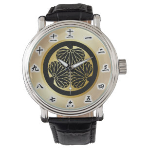 徳川 家紋, Tokugawa KAMON, Japanese Family C Watch