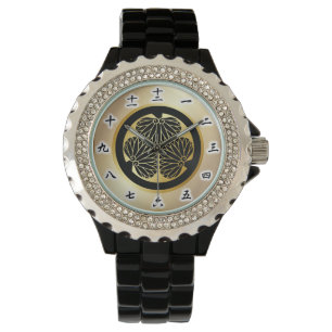 徳川 家紋, Tokugawa KAMON, Japanese Family Crest Watch