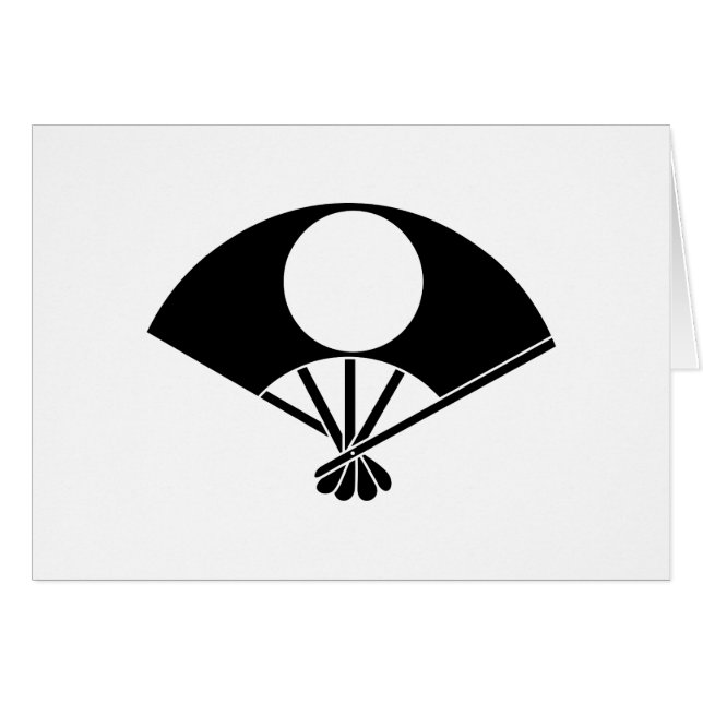 扇に月丸 (Front Horizontal)