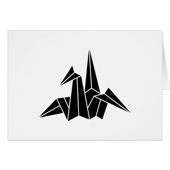 折り鶴 (Front Horizontal)