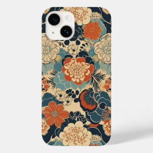 日本の伝統的なヴィンテージデザインを使用したアート作品 Case-Mate iPhone 14 CASE