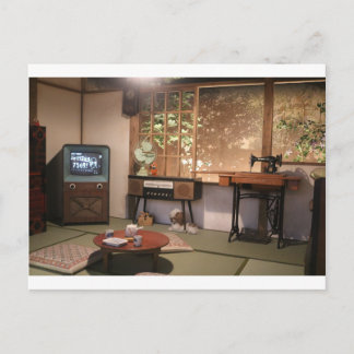 日本の古く懐かしい部屋 POSTCARD