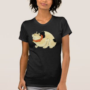 日本猫, 国芳 Japanese Cat, Kuniyoshi, Ukiyo-e T-Shirt