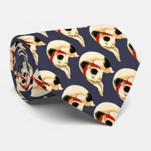 日本猫, 国芳 Japanese Cat, Kuniyoshi, Ukiyo-e Tie