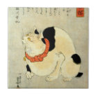 日本猫, 国芳 Japanese Cat, Kuniyoshi, Ukiyo-e