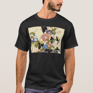 朝顔, 北斎 Morning Glory, Hokusai, Ukiyo-e T-Shirt