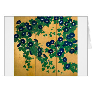朝顔(部分), 其一 Morning glory(detail), Kiitsu