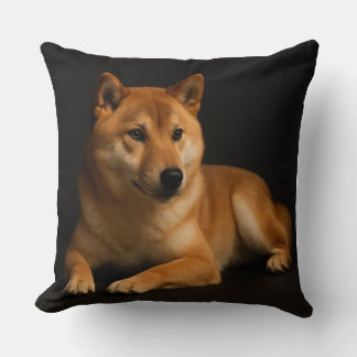 柴犬ポートレート – Shiba Inu Art Cushion