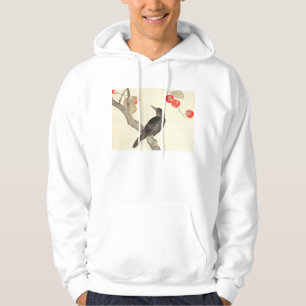 柿に烏, 抱一 Persimmon and Crow, Hōitsu Hoodie