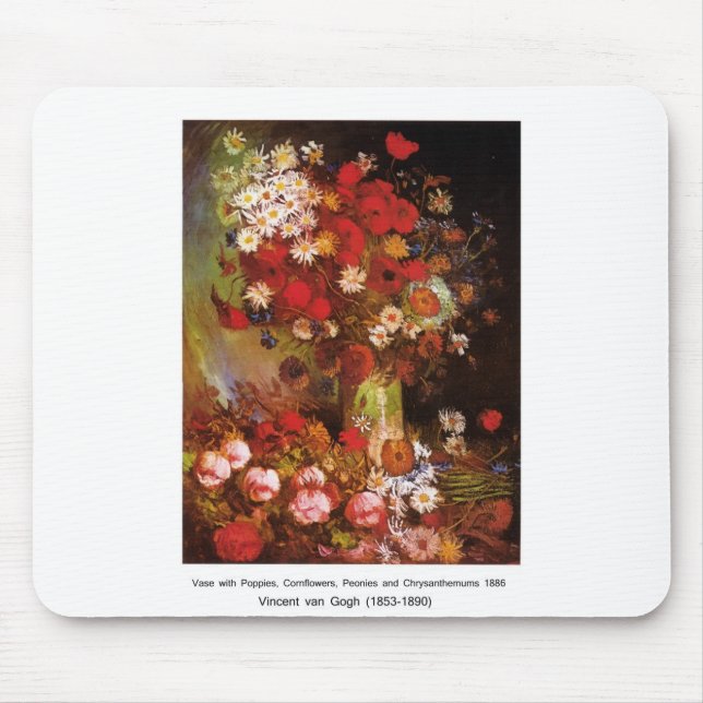 梵 高, Vincent Van Gogh Mouse Pad (Front)