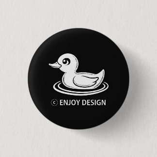 楽しむデザインピン 3 CM ROUND BADGE