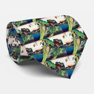 歌川広重『 東海道五十三次 - 箱根 』, Hiroshige Tie