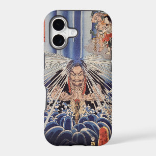 滝に打たれる僧, 国芳 Monk in the Waterfalls, Kuniyoshi