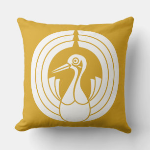 熨斗鶴の丸 CUSHION