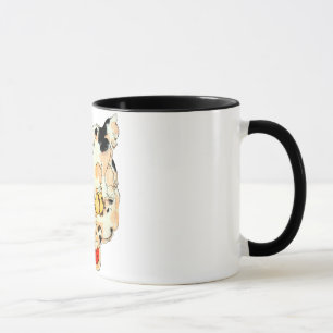 猫の顔, 芳藤 Face of The Cat, Yoshifuji, Ukiyoe Mug