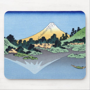 甲州三坂水面, 北斎 View Mt.Fuji from Misaka, Hokusai Mouse Pad