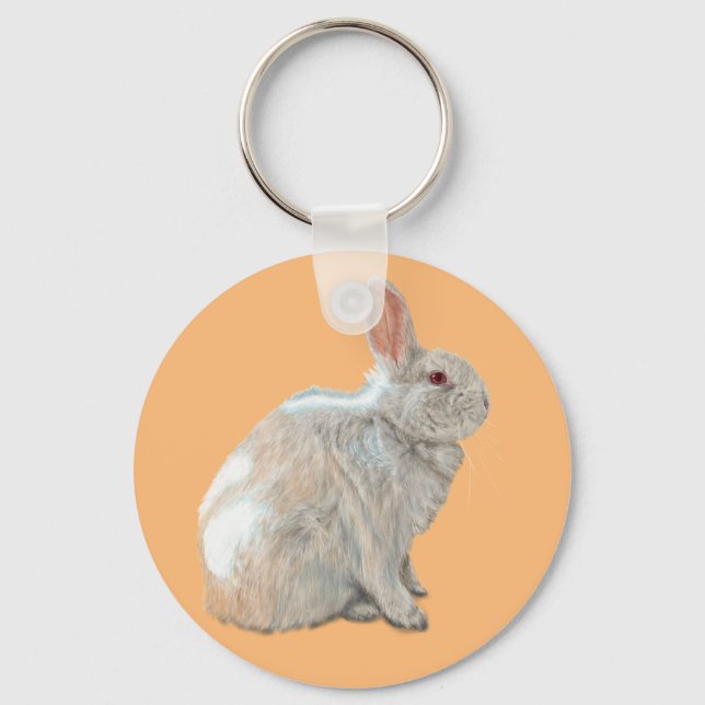 白うさぎ KEY RING (Front)