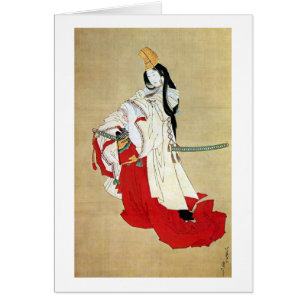 白拍子, 北斎 Shirabyōshi Dancer, Hokusai, Ukiyo-e