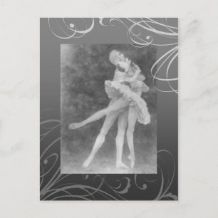 白鳥の湖 絵ハガキ POSTCARD