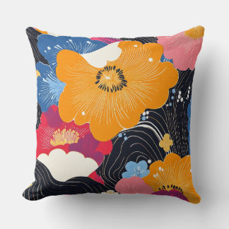 百花繚乱 Reimagined4 Cushion