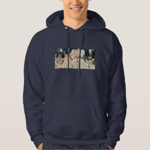 相撲, 国貞 Smou wrestling, Kunisada Hoodie