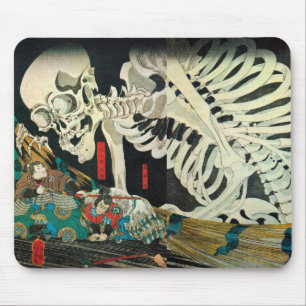 相馬の古内裏, 国芳 Skeleton Manipulated by Mouse Pad