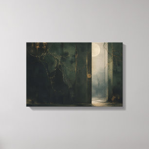 眠れる庭の門 — KŌAN CANVAS PRINT