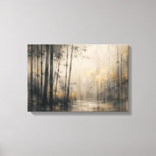 硝子の靴音 — KŌAN (Landscape) Canvas Print
