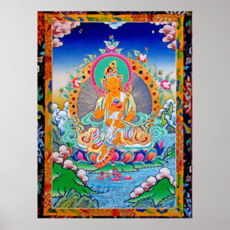 福慧度母Wisdom n Wealth Tara Poster