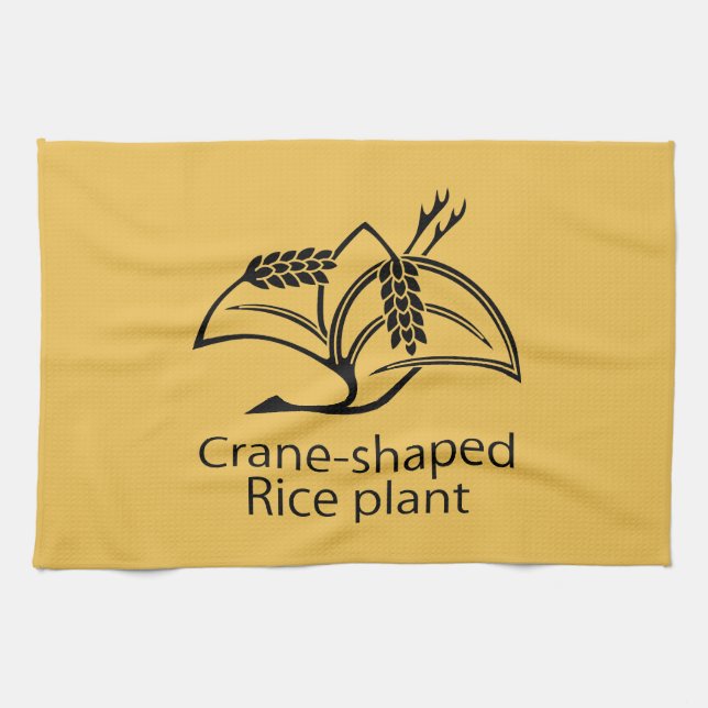 稲鶴 TEA TOWEL (Horizontal)