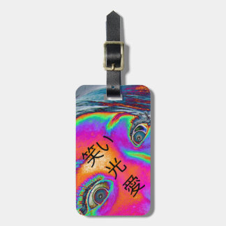 笑い, 光, 愛 - Laughter, Light, Love Luggage Tag