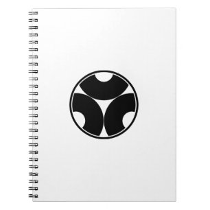 糸輪に三つ割り蛇の目 NOTEBOOK