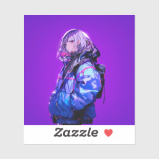 紫/Purple Seal | 東京娘 GenerartiveAI