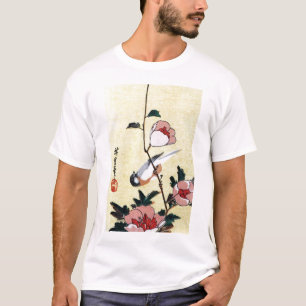 花に鳥, 広重 Bird and Flower, Hiroshige, Ukiyo-e T-Shirt