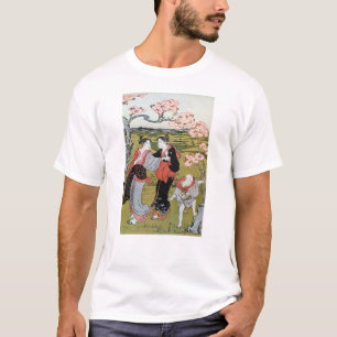 花見(一), 清長 Flower Viewing(1), Kiyonaga, Ukiyo-e T-Shirt
