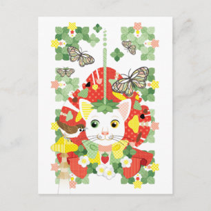 苺大福/Strawberry Daifuku Postcard