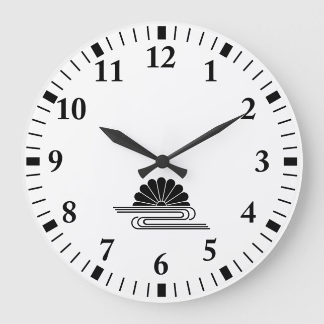 菊水 LARGE CLOCK (Front)