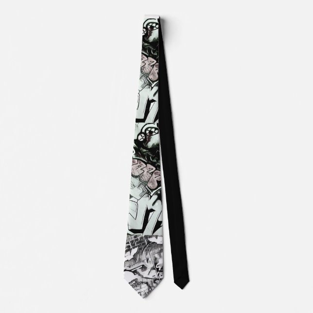 落書き RAGAGAKU GRAFFITI TIE (Front)