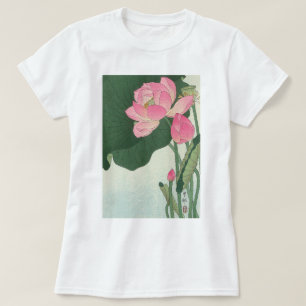 蓮の花, 小原古邨 Lotus flower, Ohara Koson, Ukiyo-e T-Shirt