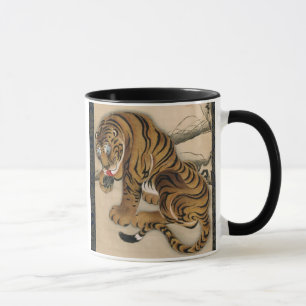 虎図, 若冲 Tiger, Jakuchu Mug