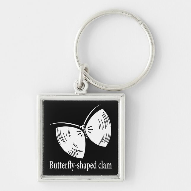 蛤胡蝶 KEY RING (Front)