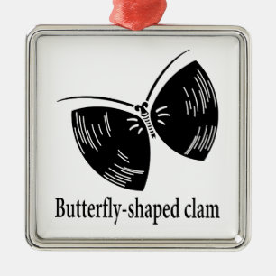 蛤胡蝶 METAL ORNAMENT