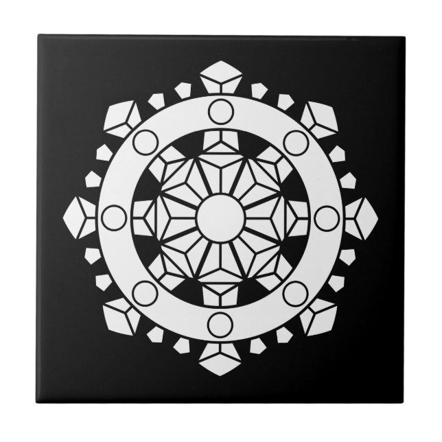 行 者 輪 宝 CERAMIC TILE (Front)