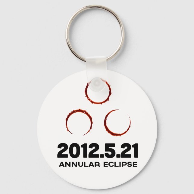 金環日食 KEY RING (Front)