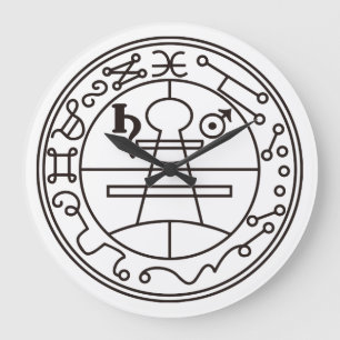 【開運時計】ソロモンの封印 - The Seal Large Clock