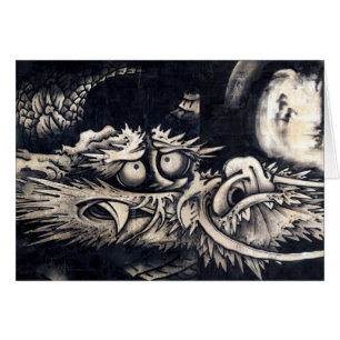 雲龍図, 曾我蕭白 Dragon with Cloud, Sumi-e