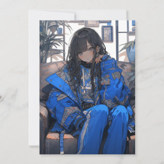 青春のインディゴ/IndigoYouth Invitation |東京娘 GenerartiveAI